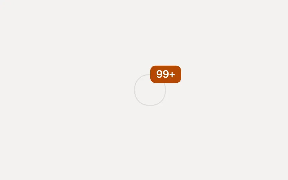 Badge component preview