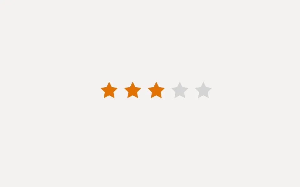 Rating component preview